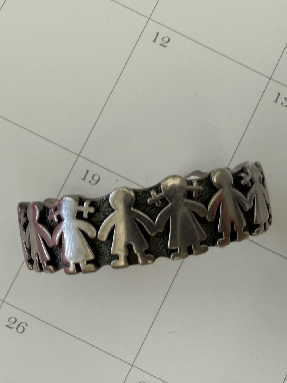 Tous Genuine Silver boy girl  cuff